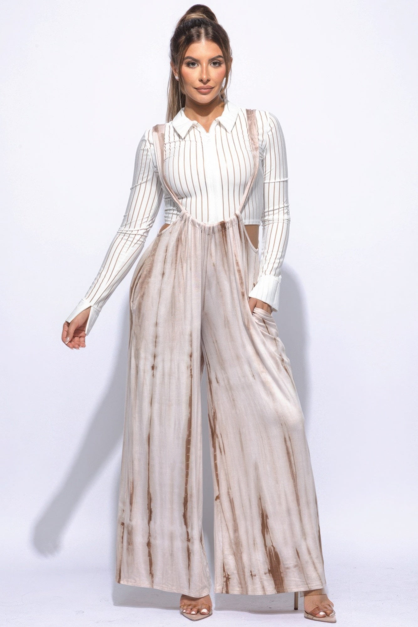 Drawstring Baggy Jumpsuit - Body By J'ne