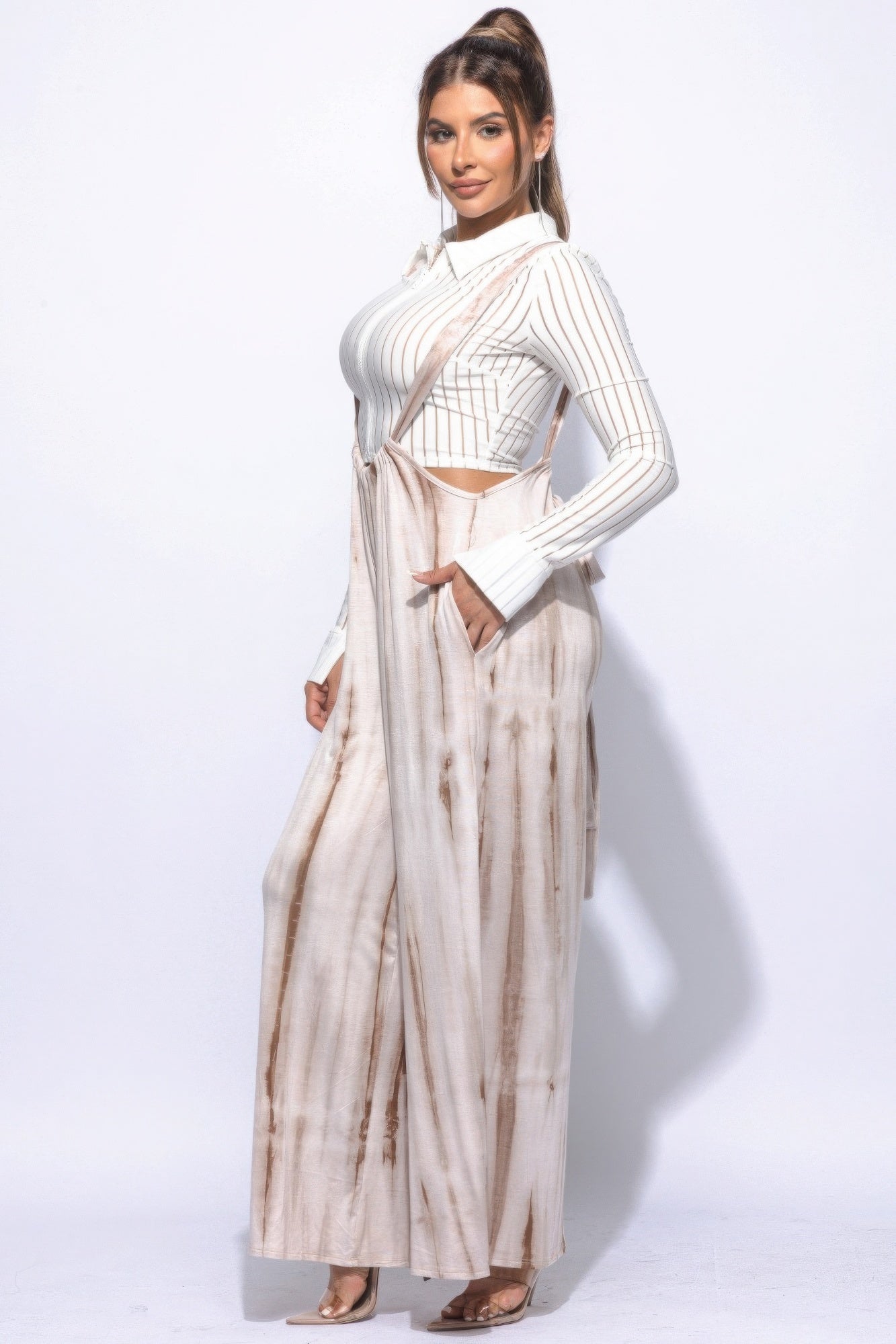 Drawstring Baggy Jumpsuit - Body By J'ne