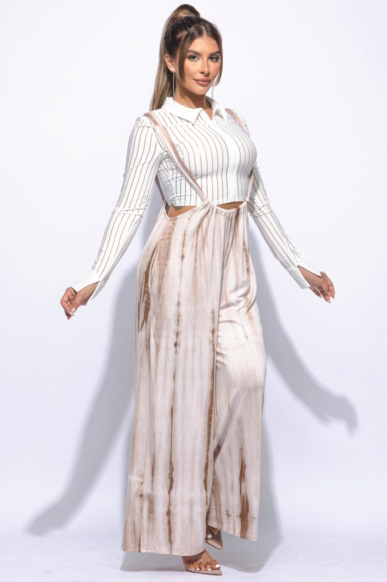 Drawstring Baggy Jumpsuit - Body By J'ne