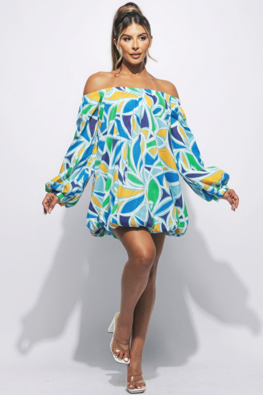 Off Shoulder Bubble Dress - Body By J'ne