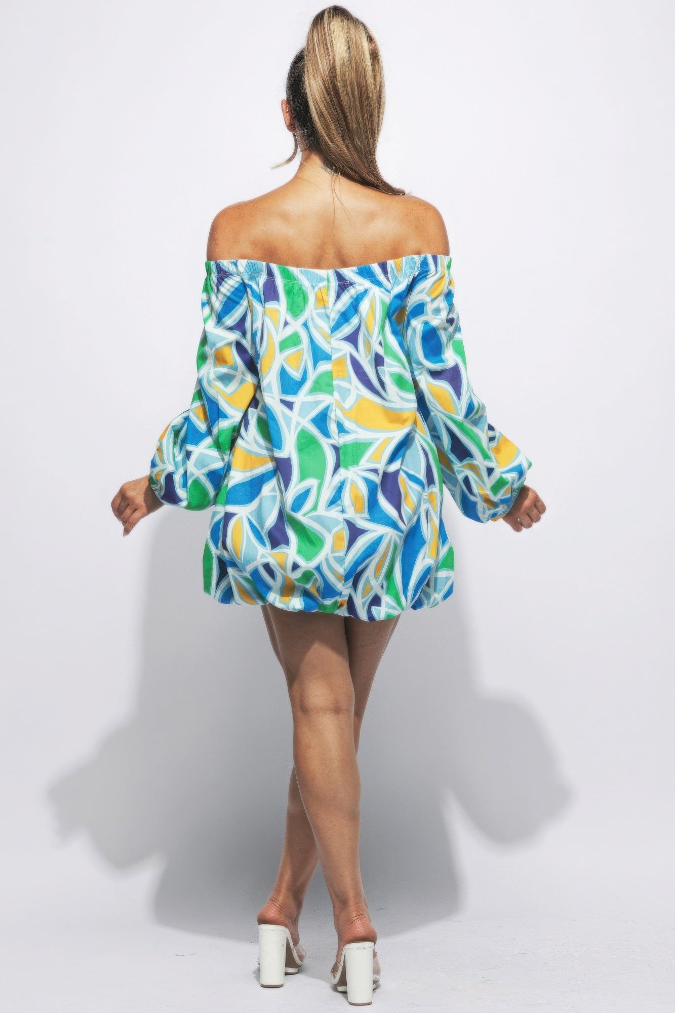 Off Shoulder Bubble Dress - Body By J'ne