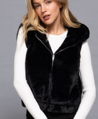 Hoodie Faux Fur Vest - Body By J'ne