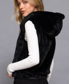 Hoodie Faux Fur Vest - Body By J'ne
