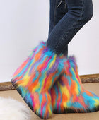 Warm and Furry Faux Snow Boots - Body By J'ne