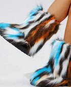 Warm and Furry Faux Snow Boots - Body By J'ne