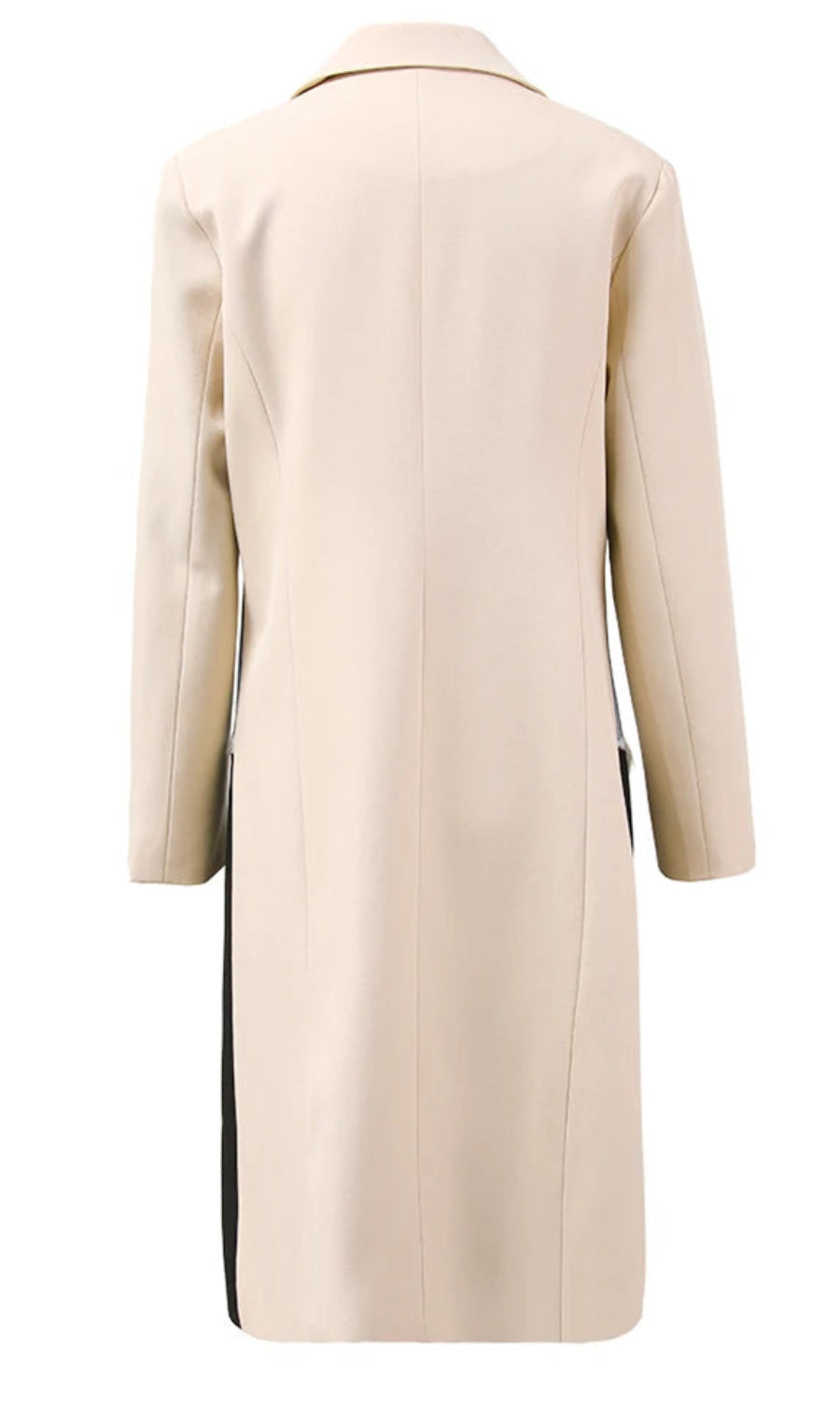 Colorblock Ripped Cardigan Coat - Body By J'ne