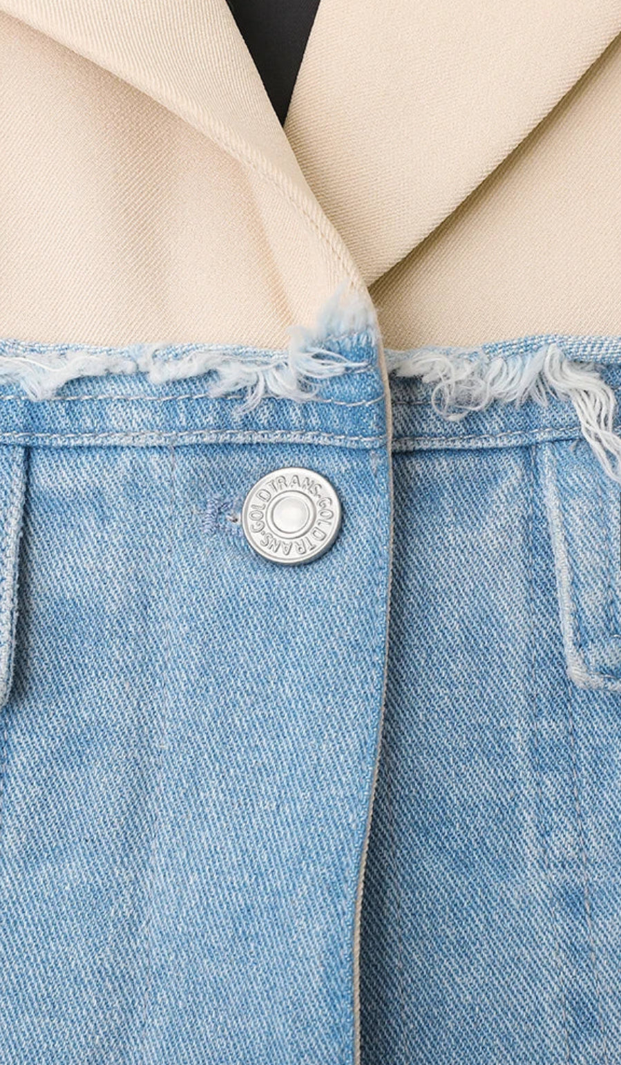 Colorblock Ripped Cardigan Coat - Body By J'ne