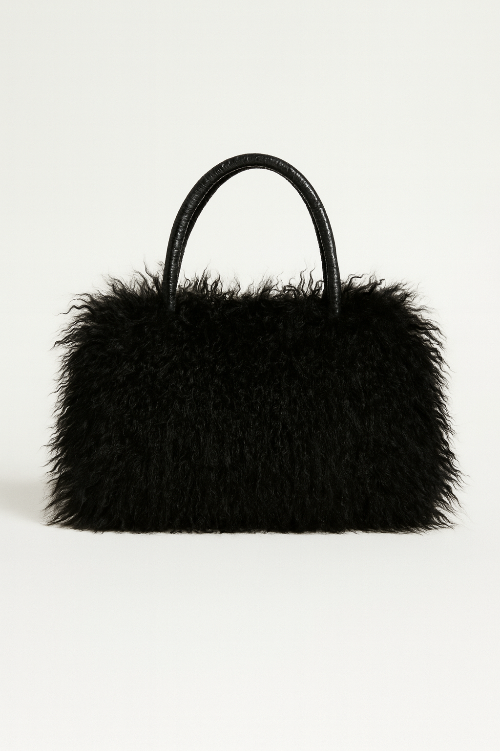 Furry Shoulder Tote