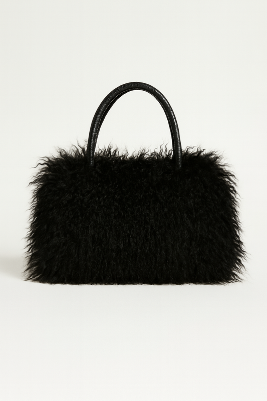 Furry Shoulder Tote