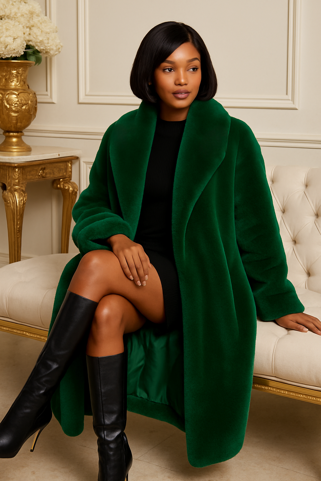 Big Energy Faux Fur Coat