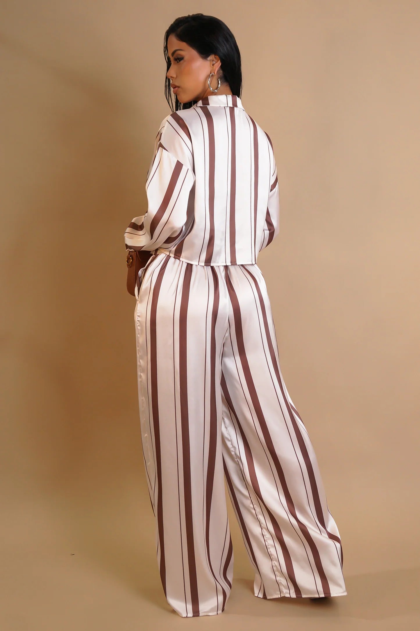 The Espresso Stripe Set - Body By J'ne