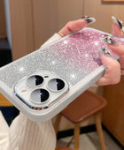 Applicable To 15 Transparent Glitter Phone Case Ultra-thin - Body By J'ne