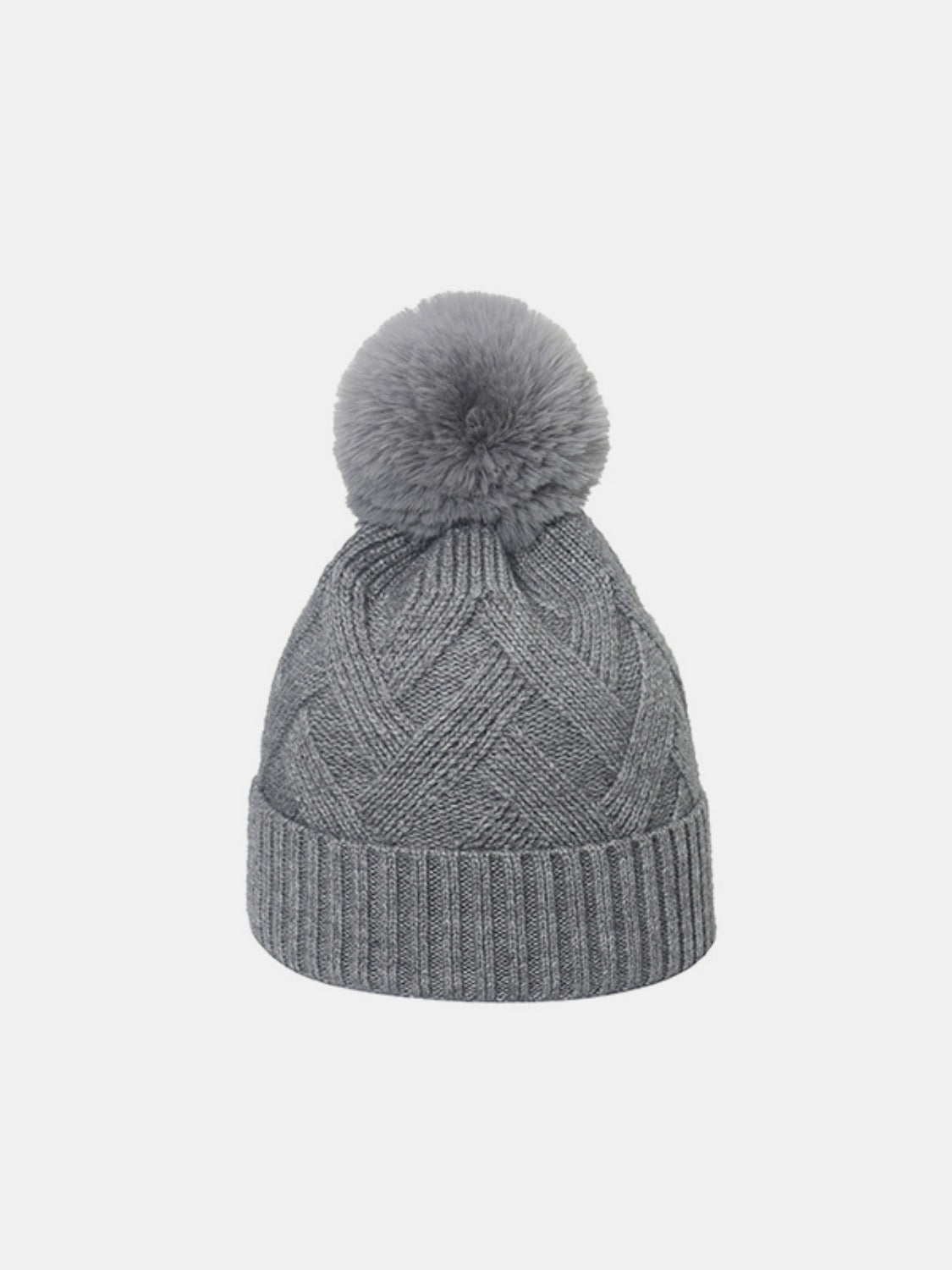 Roll Rim Hat with Pompom - Body By J'ne
