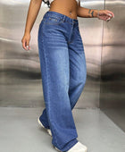 Wide Leg Jeans with Pockets