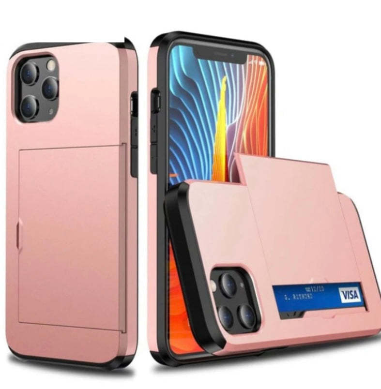 Suitable For IPhone14 Max Slide Card Phone Case - Body By J'ne