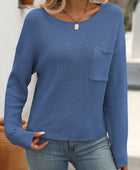 Round Neck Long Sleeve Sweater