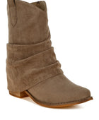 Bronco Slouchy Calf Boots