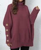 Turtleneck Long Sleeve Sweater