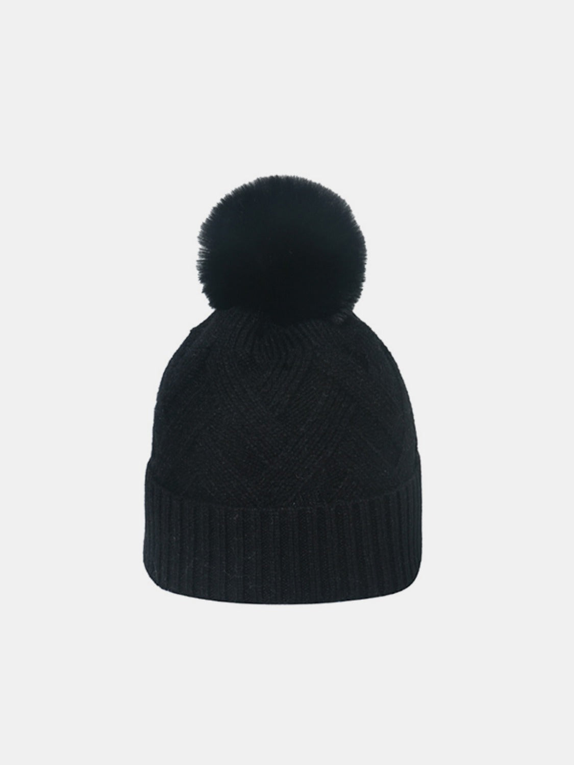 Roll Rim Hat with Pompom - Body By J'ne