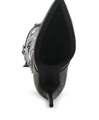 Cornik Multi Color Stones Denim Boots - Body By J'ne