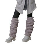 Mohair Long Tube Knitted Bunching Socks