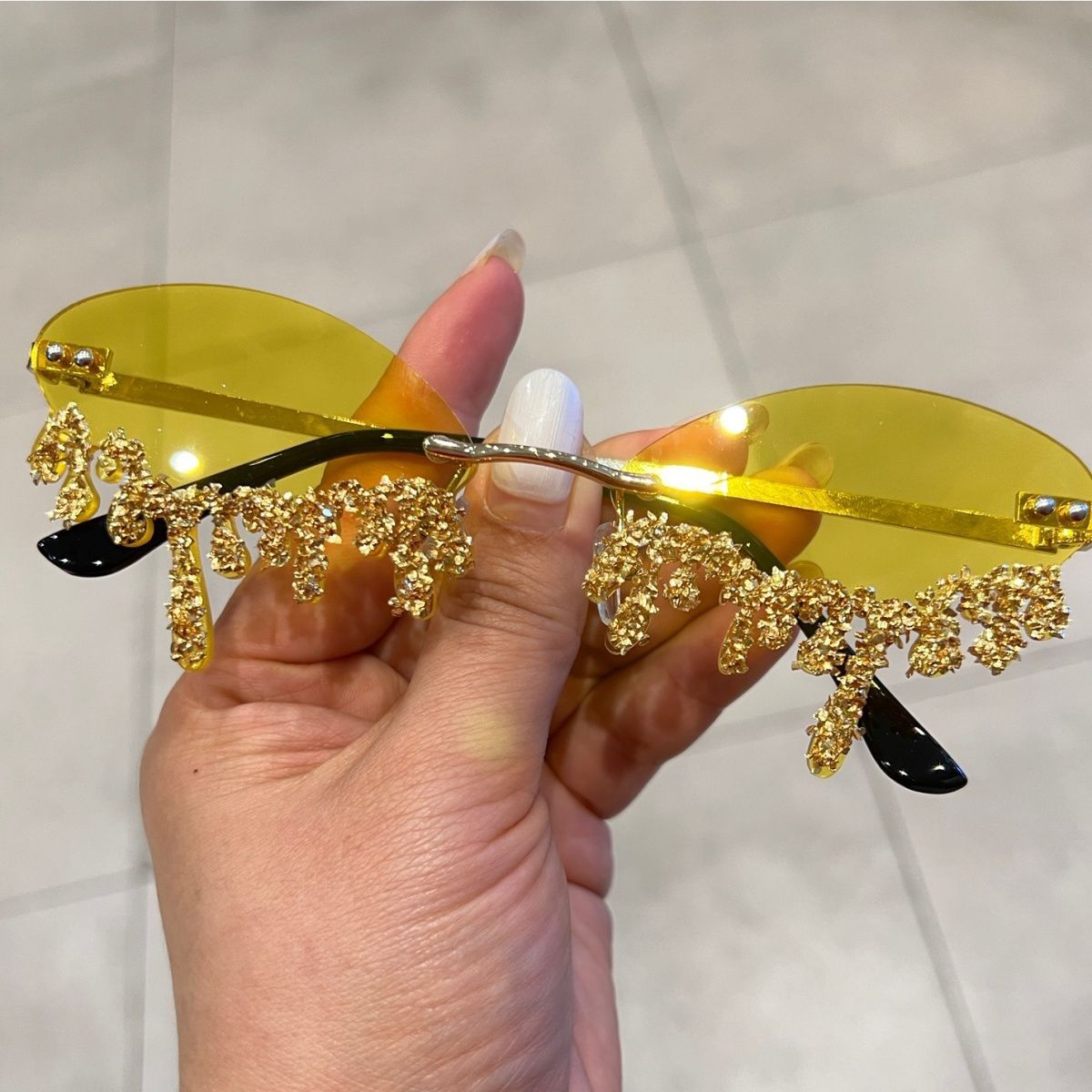 Retro Tears Sunglasses