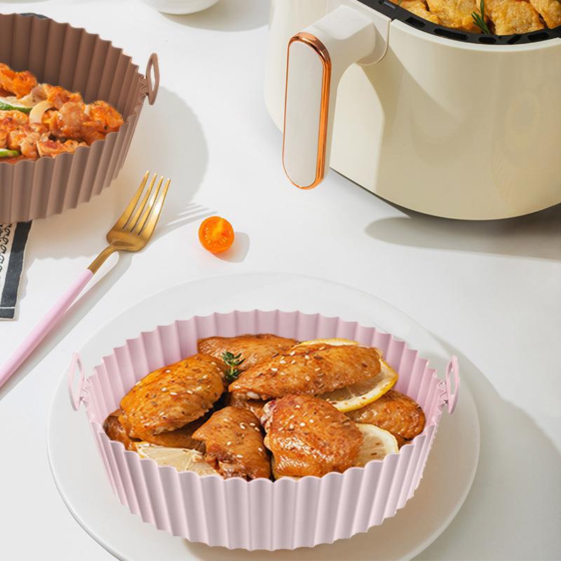 Air Fryer Silicone Food Grade Baking Tray - Body By J'ne