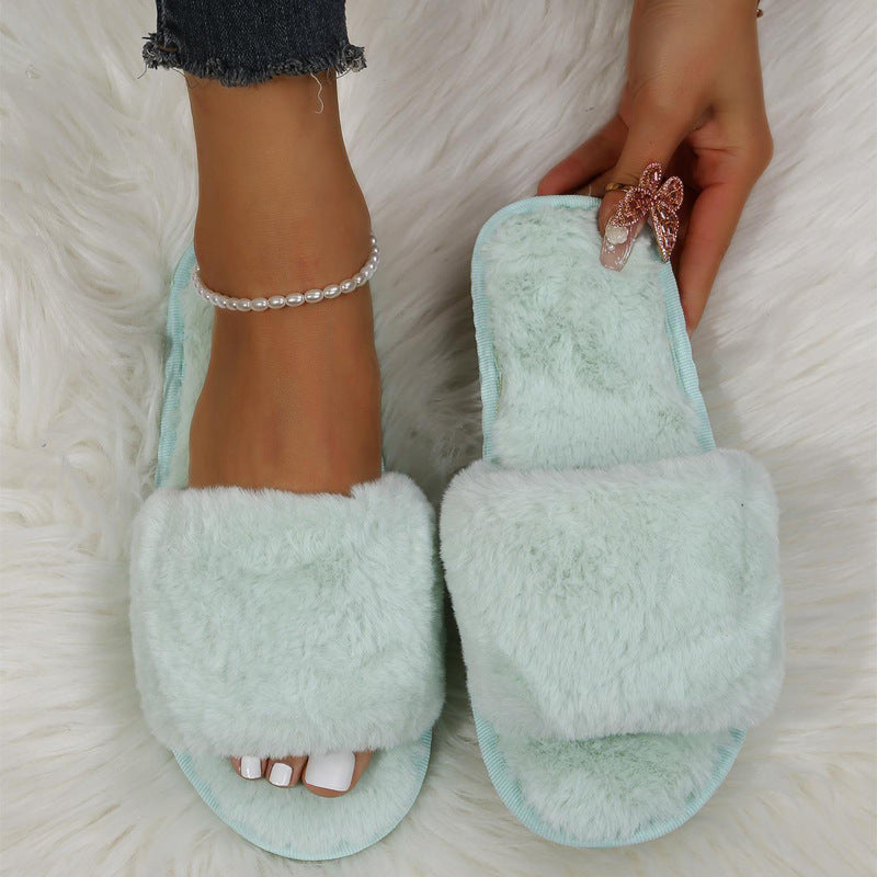 Plush Cotton Slippers - Body By J'ne