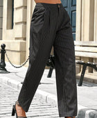 Striped Wide Leg Pants