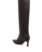 Syringa Kitten Heel Long Boots