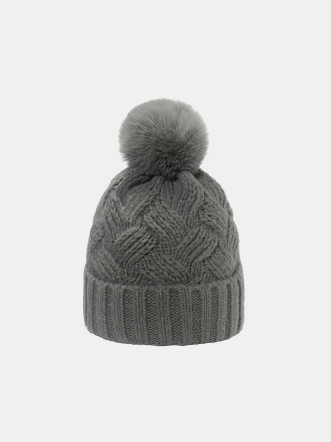 Roll Rim Cable-Knit Hat - Body By J'ne