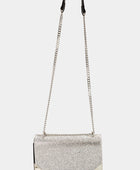 Fame Rhinestone Studded Rectangle Crossbody Bag - Body By J'ne