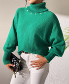 Turtleneck Long Sleeve Sweater