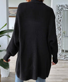 Open Front Long Sleeve Cardigan