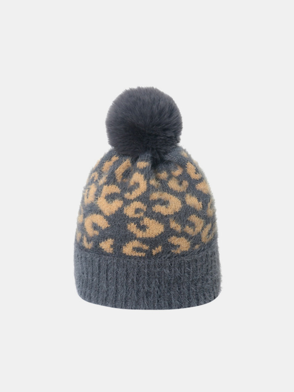 Leopard Hat with Pompom - Body By J'ne