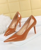 Flossy Glossy Patent Leather Heels - Body By J'ne