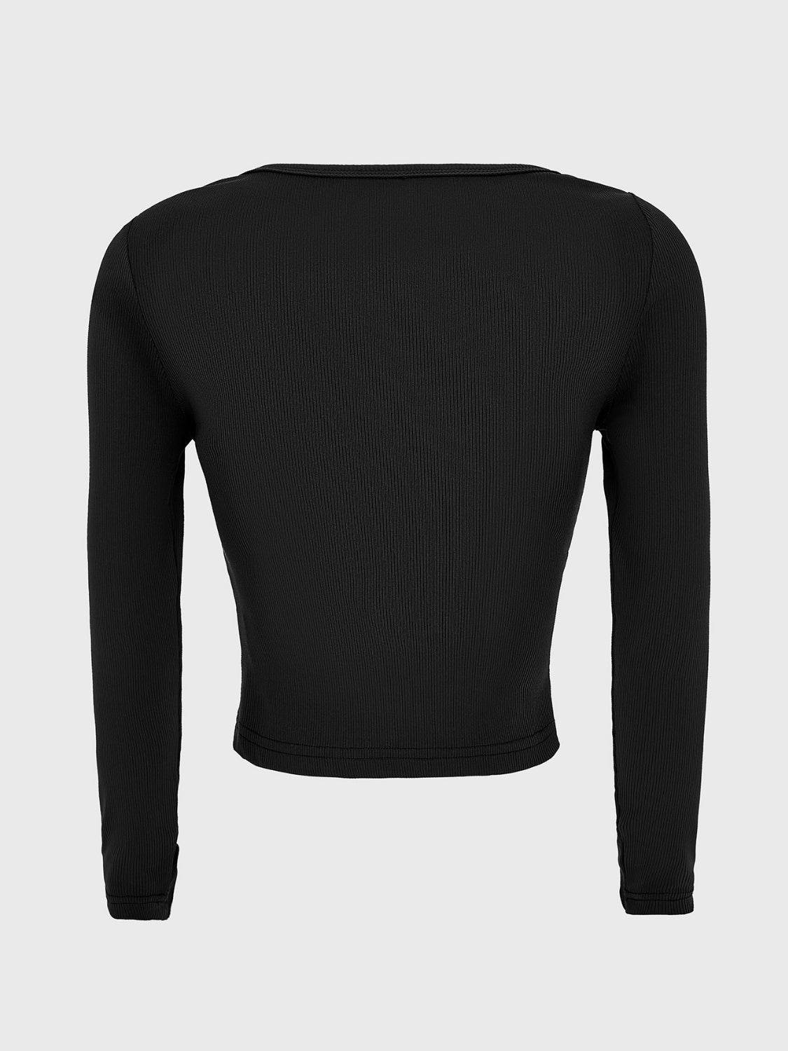 Scoop Neck Long Sleeve T-Shirt - Body By J'ne