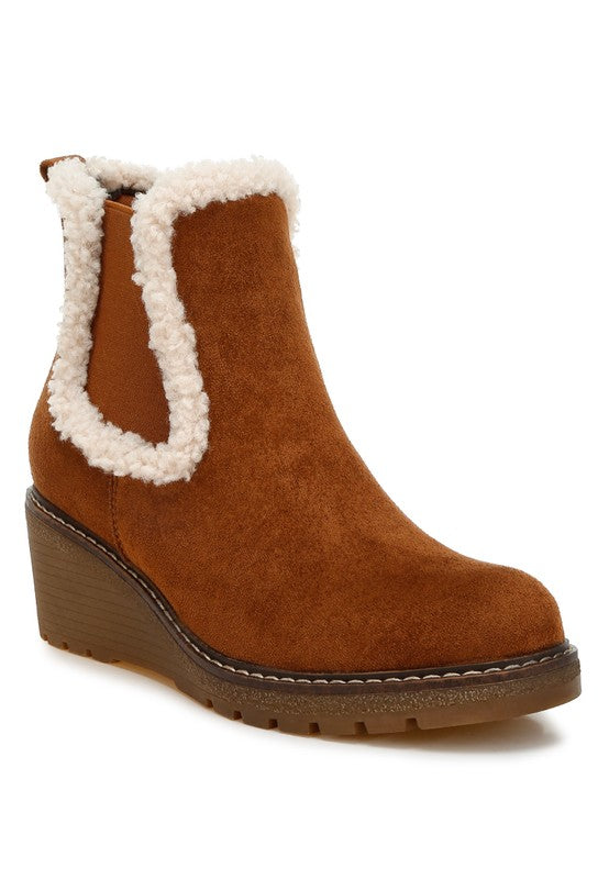 Thunderhoof Faux Fur Lined Chelsea Boots - Body By J'ne