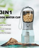 Three-in-one Portable Pet Water Cup, Food Storage and Garbage Bag - Body By J'ne