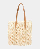 Fame Straw Braided Tote Bag - Body By J'ne