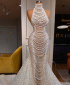 Fashionable High-waisted Fishtail Wedding Dress - Body By J'ne