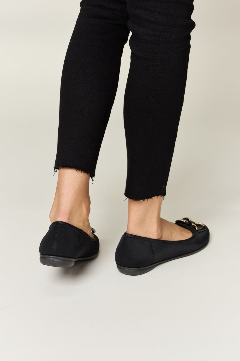 Metal Buckle Flat Loafers - Body By J'ne