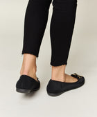 Metal Buckle Flat Loafers - Body By J'ne