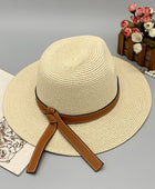 Wide Brim Paper Braided Hat - Body By J'ne