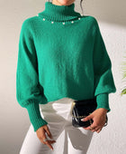 Turtleneck Long Sleeve Sweater