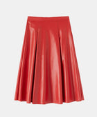 High Waist Skirt with Zipper