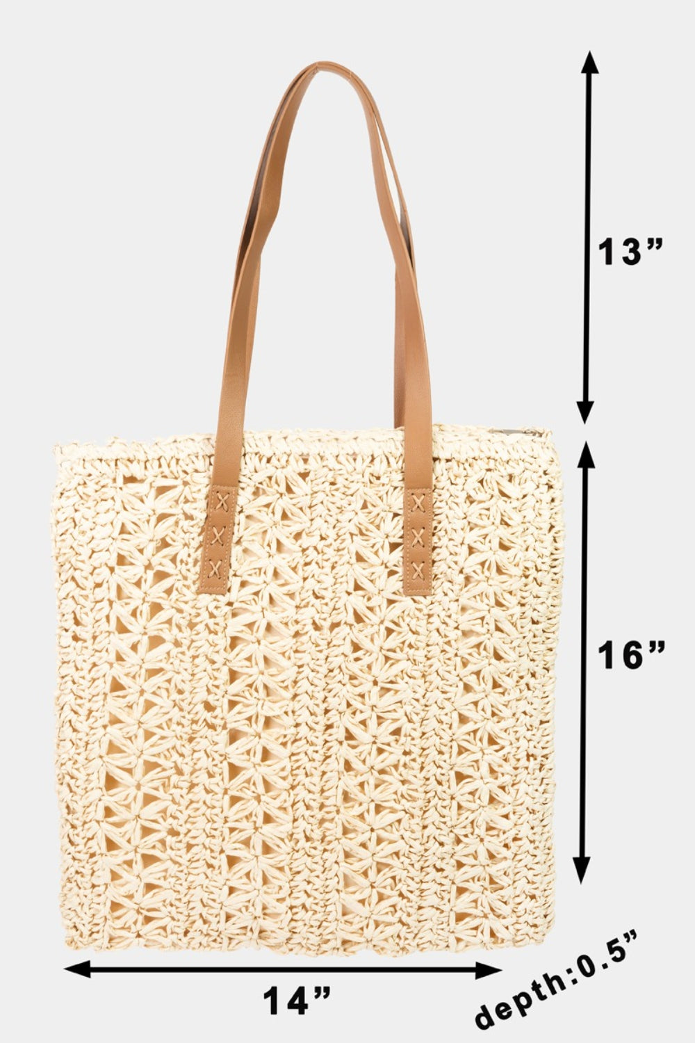 Fame Straw Braided Tote Bag - Body By J'ne