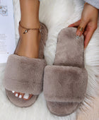 Plush Cotton Slippers