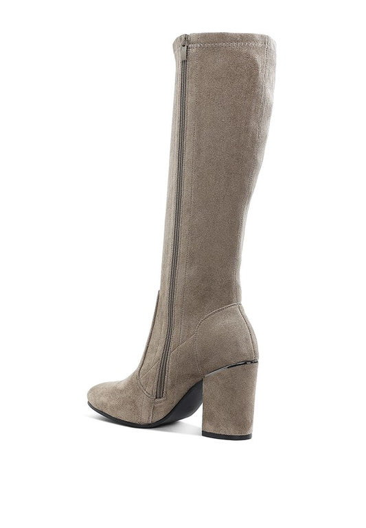 Saloniki Microfiber Calf Boots - Body By J'ne
