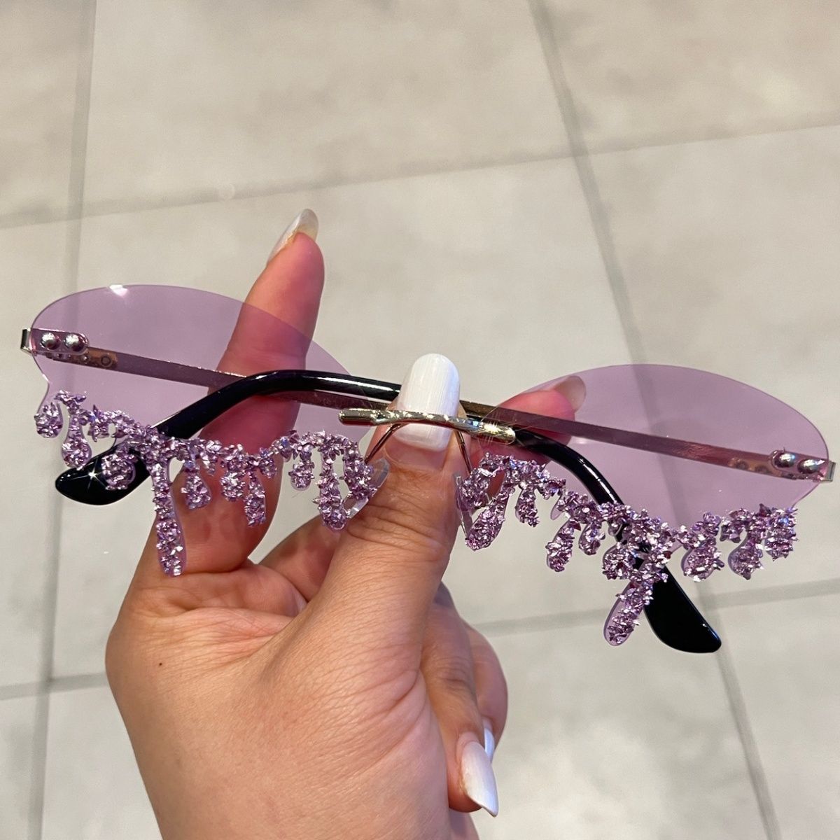 Retro Tears Sunglasses